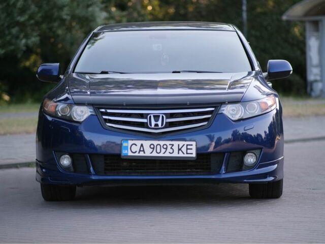 Синий Хонда Аккорд, объемом двигателя 2.4 л и пробегом 213 тыс. км за 8650 $, фото 3 на Automoto.ua
