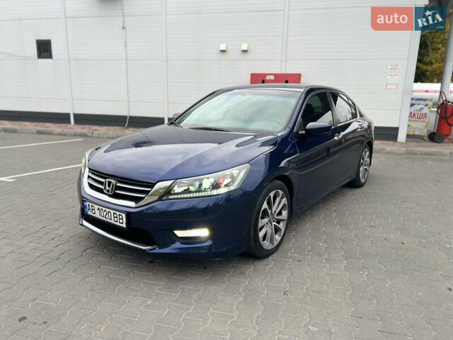 Синий Хонда Аккорд, объемом двигателя 2.4 л и пробегом 230 тыс. км за 10499 $, фото 3 на Automoto.ua