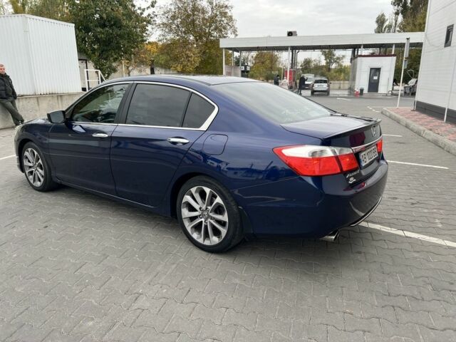 Синий Хонда Аккорд, объемом двигателя 2.4 л и пробегом 230 тыс. км за 9700 $, фото 3 на Automoto.ua