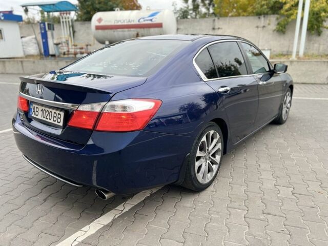 Синий Хонда Аккорд, объемом двигателя 2.4 л и пробегом 230 тыс. км за 9700 $, фото 2 на Automoto.ua