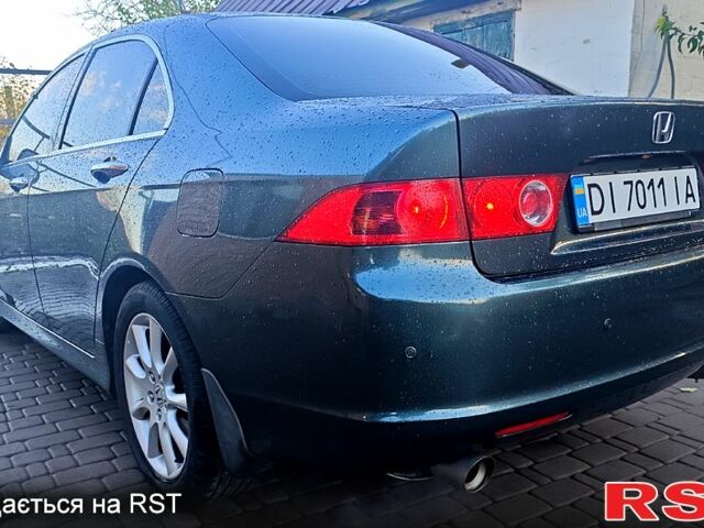 Зеленый Хонда Аккорд, объемом двигателя 2.4 л и пробегом 216 тыс. км за 6700 $, фото 2 на Automoto.ua