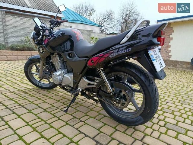 Черный Хонда CB 500, объемом двигателя 0.5 л и пробегом 53 тыс. км за 2500 $, фото 2 на Automoto.ua