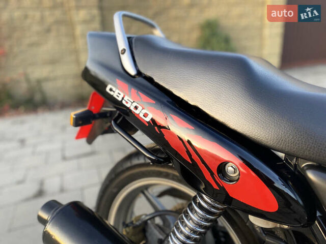 Черный Хонда CB 500, объемом двигателя 0.5 л и пробегом 34 тыс. км за 2599 $, фото 21 на Automoto.ua