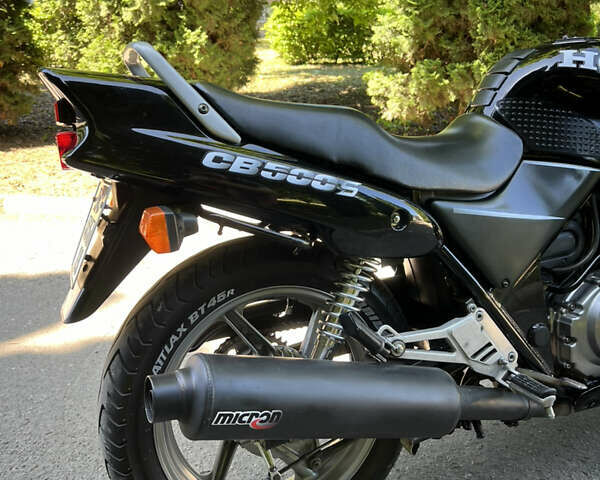 Черный Хонда CB 500, объемом двигателя 0.5 л и пробегом 44 тыс. км за 2499 $, фото 9 на Automoto.ua
