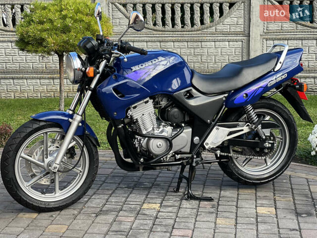 Синий Хонда CB 500, объемом двигателя 0.5 л и пробегом 27 тыс. км за 2750 $, фото 8 на Automoto.ua