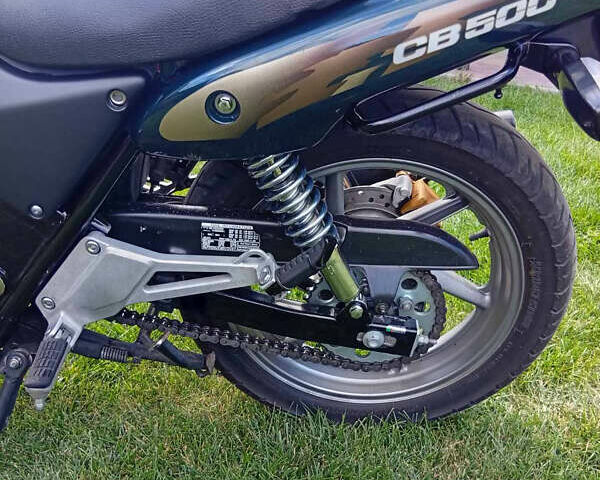 Зелений Хонда CB 500, об'ємом двигуна 0.5 л та пробігом 22 тис. км за 3000 $, фото 7 на Automoto.ua