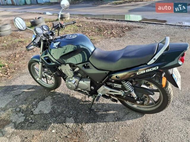 Зеленый Хонда CB 500, объемом двигателя 0 л и пробегом 26 тыс. км за 2850 $, фото 4 на Automoto.ua