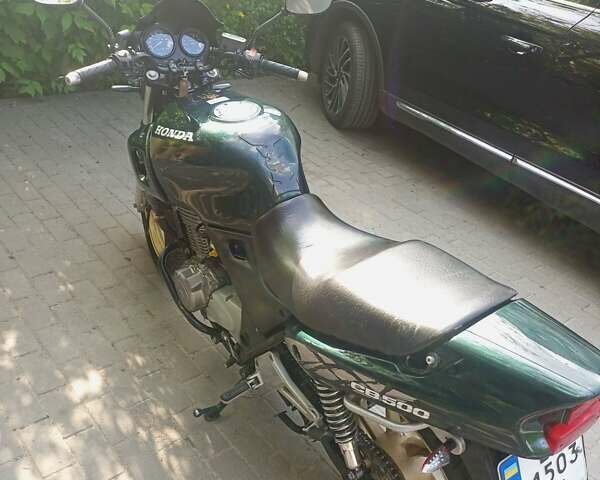 Зелений Хонда CB 500, об'ємом двигуна 0.49 л та пробігом 21 тис. км за 2350 $, фото 4 на Automoto.ua
