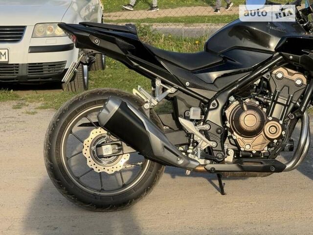 Черный Хонда CB 500F, объемом двигателя 0.47 л и пробегом 3 тыс. км за 6890 $, фото 5 на Automoto.ua