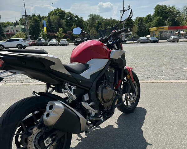 Красный Хонда CB 500F, объемом двигателя 0.47 л и пробегом 12 тыс. км за 5750 $, фото 1 на Automoto.ua