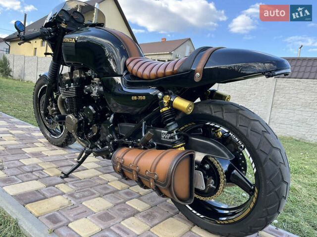 Черный Хонда CB 750, объемом двигателя 0.75 л и пробегом 41 тыс. км за 6500 $, фото 9 на Automoto.ua