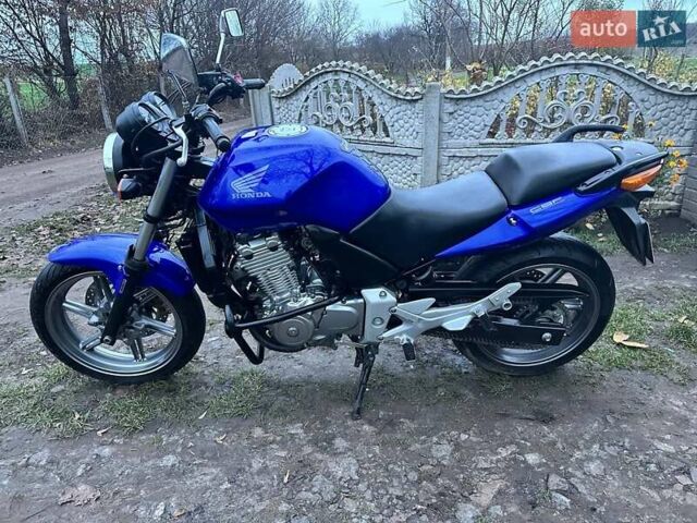 Синий Хонда CBF 500, объемом двигателя 0.5 л и пробегом 37 тыс. км за 3350 $, фото 2 на Automoto.ua