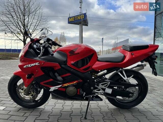 Красный Хонда CBR 600F4i, объемом двигателя 0.6 л и пробегом 17 тыс. км за 5999 $, фото 5 на Automoto.ua