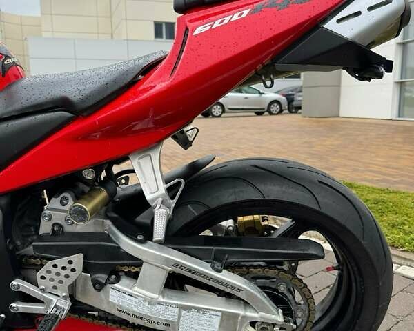 Красный Хонда CBR 600RR, объемом двигателя 0.6 л и пробегом 56 тыс. км за 5000 $, фото 12 на Automoto.ua