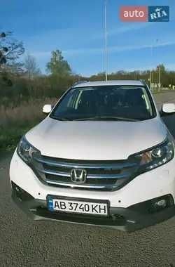 Белый Хонда СРВ, объемом двигателя 2.2 л и пробегом 103 тыс. км за 19000 $, фото 4 на Automoto.ua