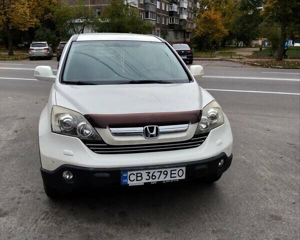 Белый Хонда СРВ, объемом двигателя 2.4 л и пробегом 216 тыс. км за 11000 $, фото 1 на Automoto.ua