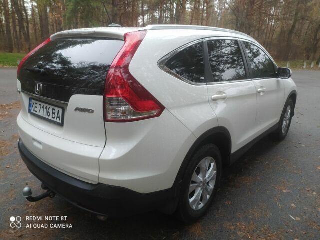 Білий Хонда СРВ, об'ємом двигуна 2.4 л та пробігом 124 тис. км за 13500 $, фото 6 на Automoto.ua