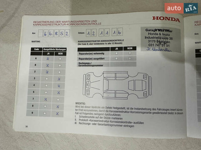 Білий Хонда СРВ, об'ємом двигуна 2.2 л та пробігом 181 тис. км за 20300 $, фото 37 на Automoto.ua