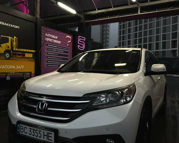 Белый Хонда СРВ, объемом двигателя 2.2 л и пробегом 208 тыс. км за 17200 $, фото 5 на Automoto.ua