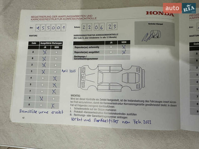 Білий Хонда СРВ, об'ємом двигуна 2.2 л та пробігом 181 тис. км за 20300 $, фото 43 на Automoto.ua