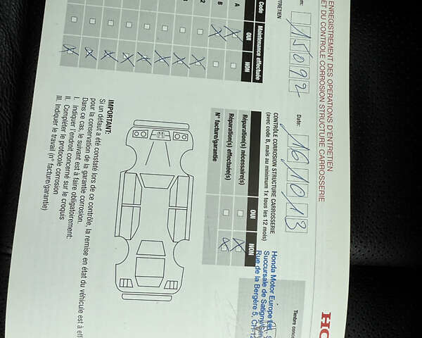 Белый Хонда СРВ, объемом двигателя 2.2 л и пробегом 110 тыс. км за 21950 $, фото 37 на Automoto.ua