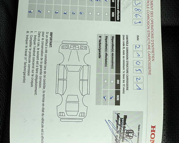 Белый Хонда СРВ, объемом двигателя 2.2 л и пробегом 110 тыс. км за 21950 $, фото 45 на Automoto.ua