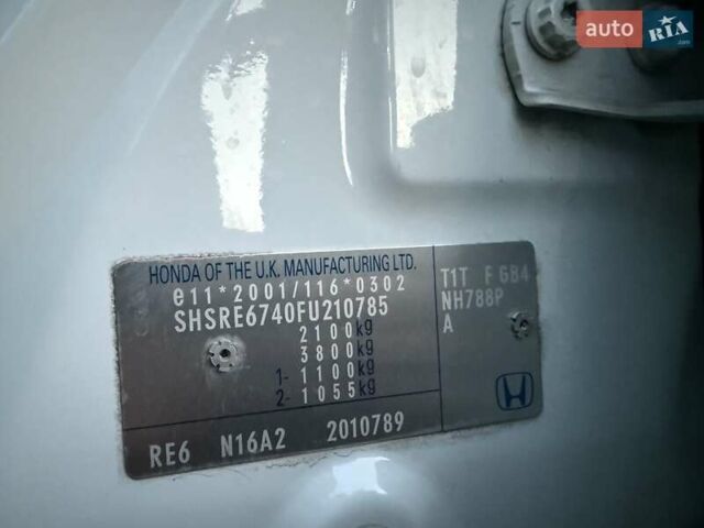 Белый Хонда СРВ, объемом двигателя 1.6 л и пробегом 176 тыс. км за 17890 $, фото 64 на Automoto.ua