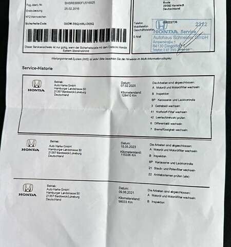 Хонда СРВ 2016 в Бершаде на Automoto.ua Белый Хонда СРВ, объемом двигателя 1.6 л и пробегом 136 тыс. км за 21950 $, фото 49 на Automoto.ua