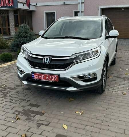 Хонда СРВ 2016 в Бершаде на Automoto.ua Белый Хонда СРВ, объемом двигателя 1.6 л и пробегом 136 тыс. км за 21950 $, фото 5 на Automoto.ua