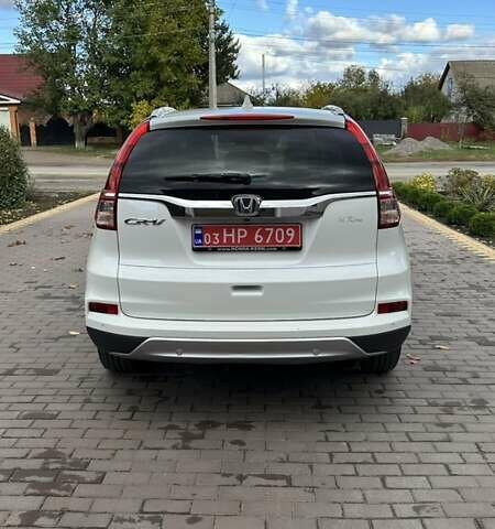 Хонда СРВ 2016 в Бершаде на Automoto.ua Белый Хонда СРВ, объемом двигателя 1.6 л и пробегом 136 тыс. км за 21950 $, фото 6 на Automoto.ua