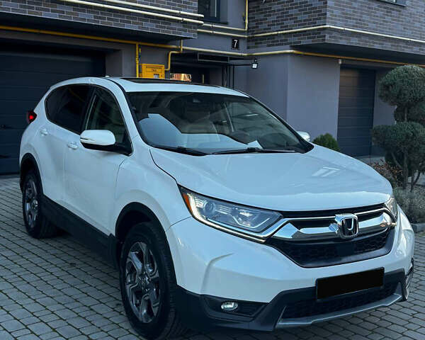 Белый Хонда СРВ, объемом двигателя 1.5 л и пробегом 177 тыс. км за 18500 $, фото 5 на Automoto.ua