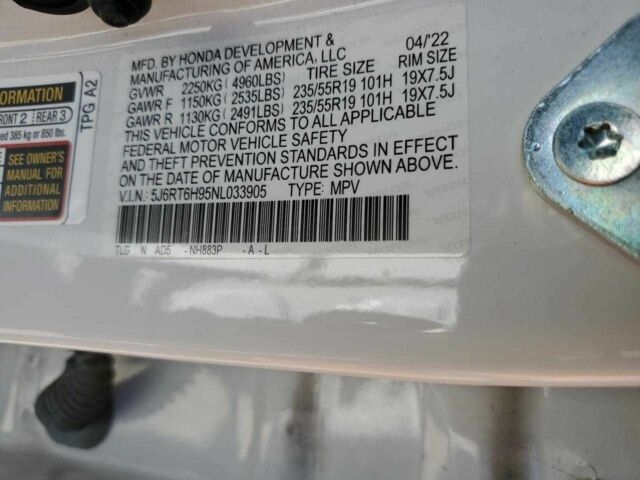 Білий Хонда СРВ, об'ємом двигуна 2 л та пробігом 13 тис. км за 8000 $, фото 12 на Automoto.ua