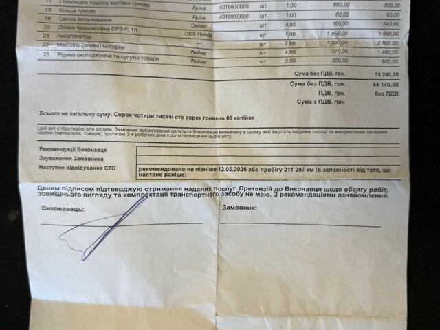 Черный Хонда СРВ, объемом двигателя 2 л и пробегом 203 тыс. км за 5900 $, фото 7 на Automoto.ua