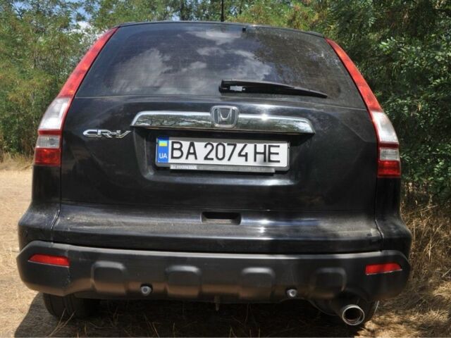 Хонда СРВ 2008 в Кропивницком (Кировограде) на Automoto.ua Черный Хонда СРВ, объемом двигателя 2.4 л и пробегом 162 тыс. км за 10000 $, фото 7 на Automoto.ua