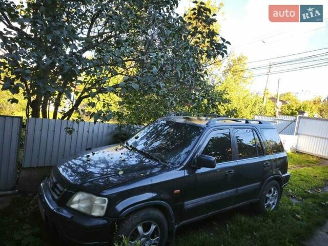 Черный Хонда СРВ, объемом двигателя 2 л и пробегом 208 тыс. км за 2800 $, фото 1 на Automoto.ua