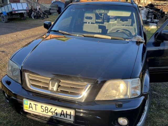 Черный Хонда СРВ, объемом двигателя 2 л и пробегом 220 тыс. км за 5100 $, фото 1 на Automoto.ua
