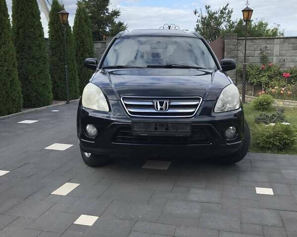 Черный Хонда СРВ, объемом двигателя 2.2 л и пробегом 280 тыс. км за 3700 $, фото 1 на Automoto.ua