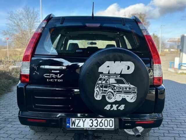 Черный Хонда СРВ, объемом двигателя 2.2 л и пробегом 365 тыс. км за 4200 $, фото 5 на Automoto.ua