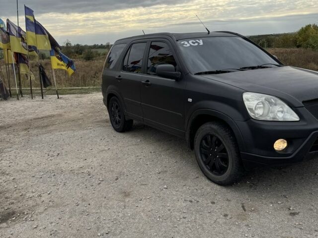 Черный Хонда СРВ, объемом двигателя 2.2 л и пробегом 300 тыс. км за 4500 $, фото 1 на Automoto.ua