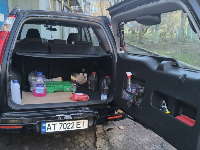 Чорний Хонда СРВ, об'ємом двигуна 2 л та пробігом 281 тис. км за 4500 $, фото 12 на Automoto.ua