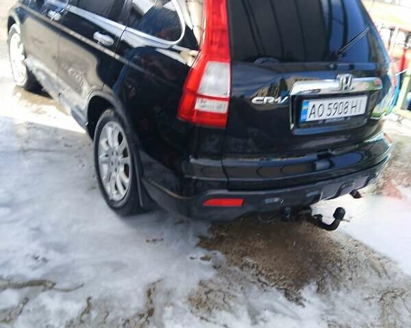 Черный Хонда СРВ, объемом двигателя 2.2 л и пробегом 258 тыс. км за 9990 $, фото 14 на Automoto.ua