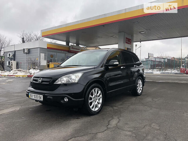 Черный Хонда СРВ, объемом двигателя 2.2 л и пробегом 344 тыс. км за 9200 $, фото 1 на Automoto.ua