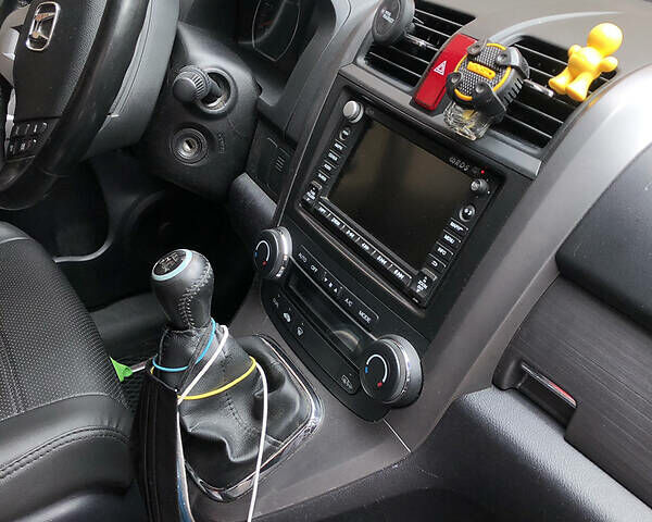 Черный Хонда СРВ, объемом двигателя 2.2 л и пробегом 297 тыс. км за 8999 $, фото 31 на Automoto.ua