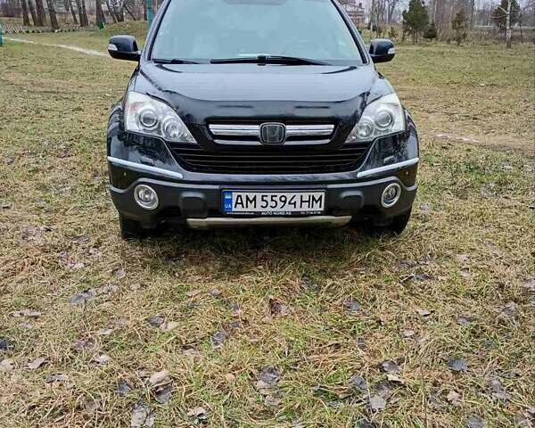 Черный Хонда СРВ, объемом двигателя 2.2 л и пробегом 311 тыс. км за 9950 $, фото 1 на Automoto.ua