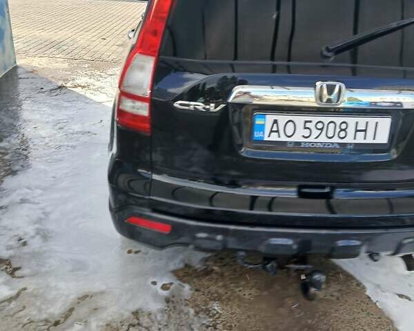 Черный Хонда СРВ, объемом двигателя 2.2 л и пробегом 258 тыс. км за 9990 $, фото 12 на Automoto.ua