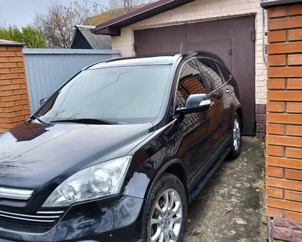 Черный Хонда СРВ, объемом двигателя 2.4 л и пробегом 190 тыс. км за 10500 $, фото 2 на Automoto.ua