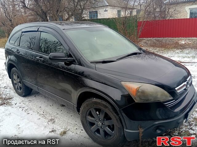 Черный Хонда СРВ, объемом двигателя 2.4 л и пробегом 271 тыс. км за 9600 $, фото 4 на Automoto.ua