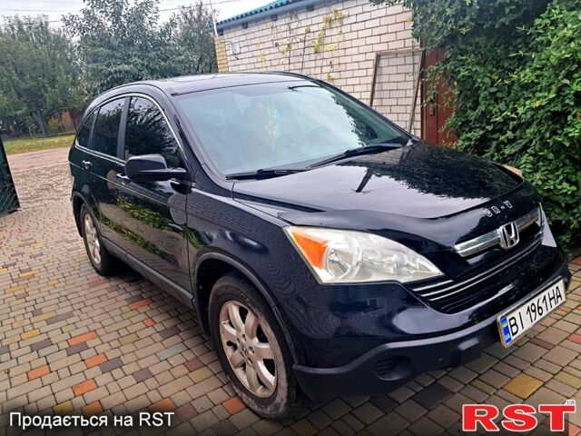 Черный Хонда СРВ, объемом двигателя 2.4 л и пробегом 160 тыс. км за 10500 $, фото 2 на Automoto.ua