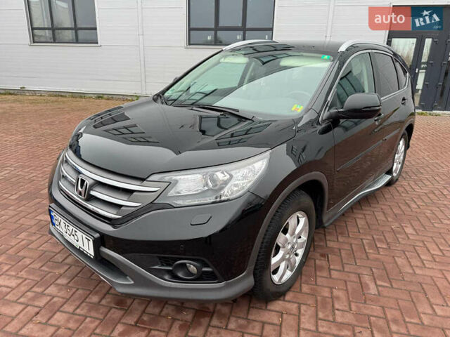 Черный Хонда СРВ, объемом двигателя 2.2 л и пробегом 182 тыс. км за 17200 $, фото 1 на Automoto.ua