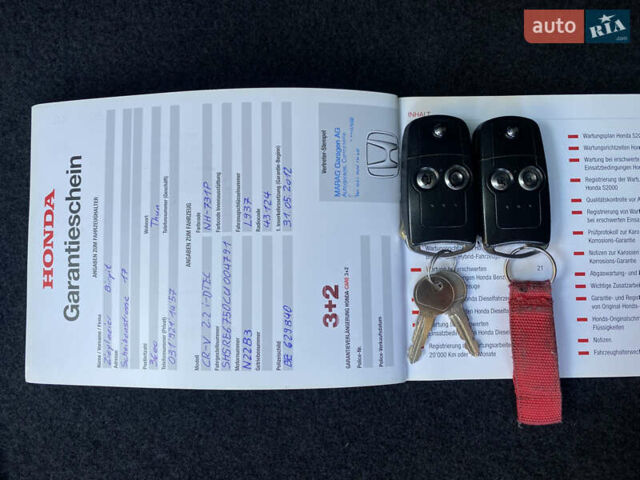 Чорний Хонда СРВ, об'ємом двигуна 2.2 л та пробігом 211 тис. км за 14400 $, фото 58 на Automoto.ua